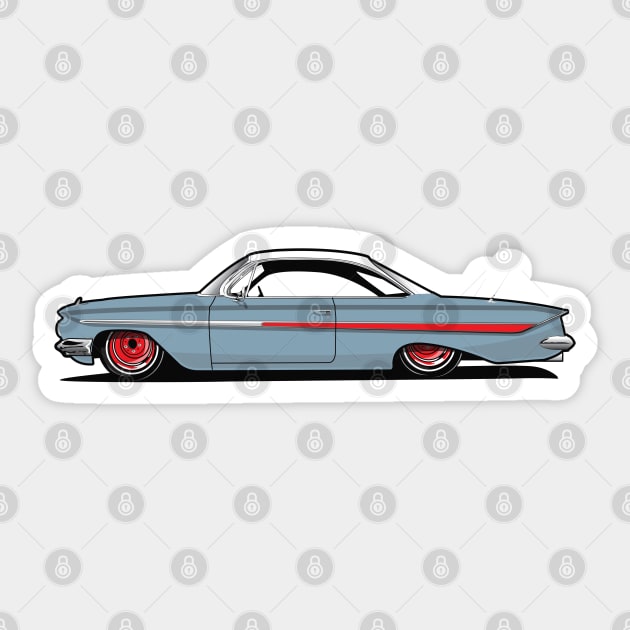 1961 Impala Sticker by RBDesigns